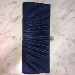 Blue Clutch Bag